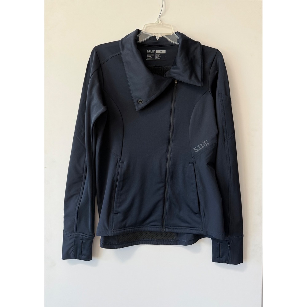 5.11 Tactical Kinetic Summit P.A.C. Women's M Full Zip Jacket Navy Blue Gorpcore